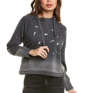 💕HP💕Vintage Havana grey splatter boxy hoodie